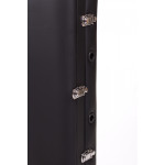 RestPro Alu 3 Black Κρεβάτι Κλίνη Μασάζ Φορητό Βαλίτσα Φυσικοθεραπείας Αλουμινίου ανάκλιση πλάτης